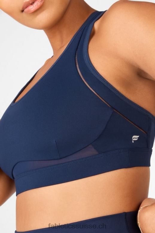 femmes belle soutien-gorge de sport à impact élevé B0B6R1415 bleu marine profond Fabletics