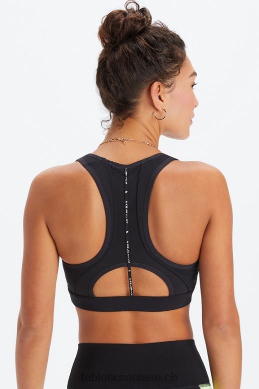 femmes brassière de sport à dos nageur belle B0B6R1396 noir Fabletics