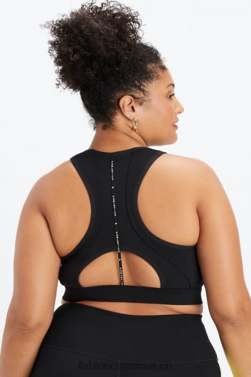 femmes brassière de sport à dos nageur belle B0B6R1397 noir Fabletics