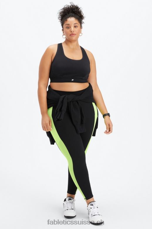 femmes brassière de sport à dos nageur belle B0B6R1397 noir Fabletics