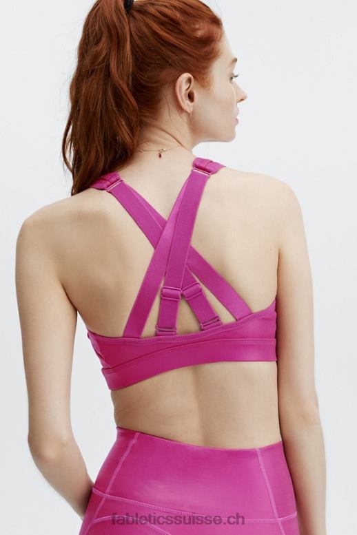 femmes brassière de sport impactante belle irisée B0B6R1405 fuchsia foncé irisé/très baie Fabletics