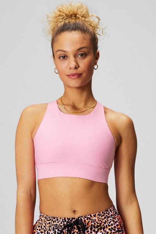 femmes soutien-gorge de sport anti-rebond 89 B0B6R1335 coquelicot rose Fabletics