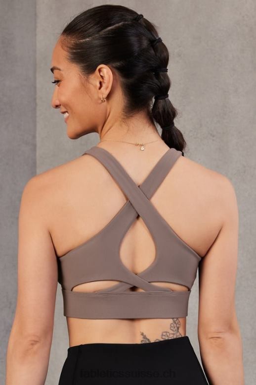 femmes soutien-gorge de sport anti-rebond 90 B0B6R1337 enfumé Fabletics
