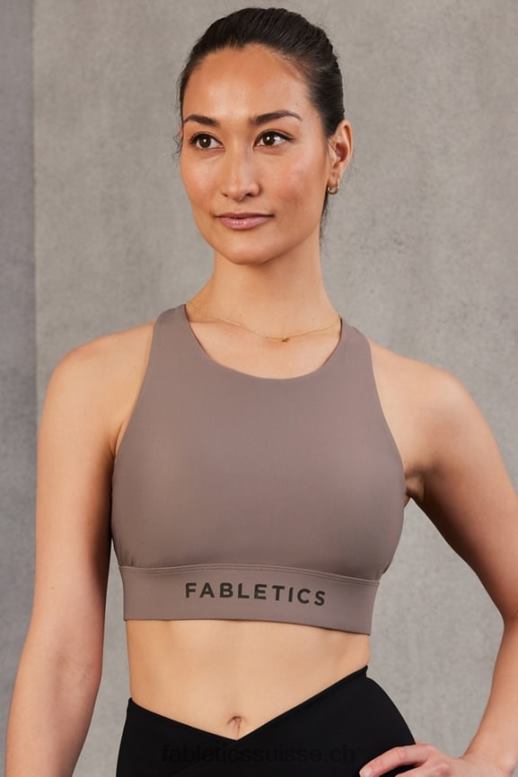 femmes soutien-gorge de sport anti-rebond 90 B0B6R1337 enfumé Fabletics