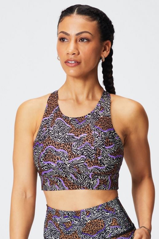 femmes soutien-gorge de sport anti-rebond 90 B0B6R1340 animal hybride Fabletics