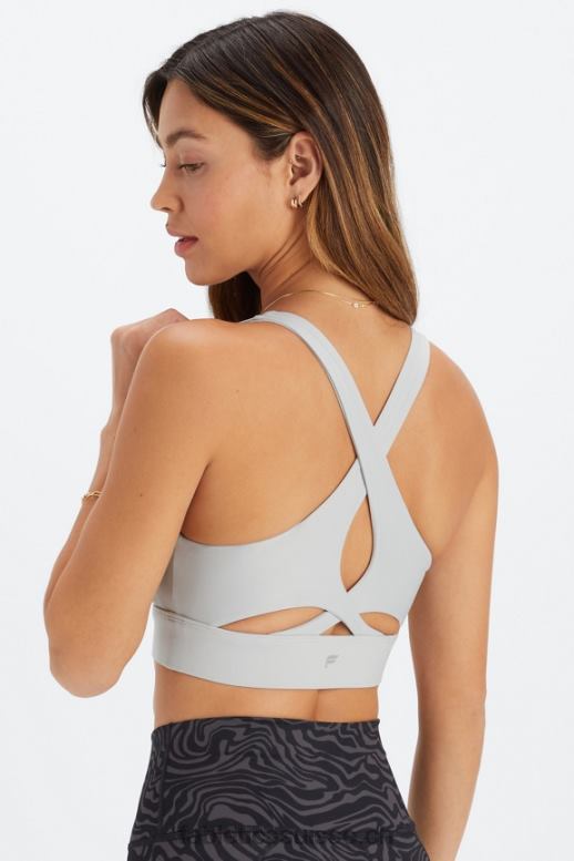 femmes soutien-gorge de sport anti-rebond 90 B0B6R1341 gris minéral Fabletics
