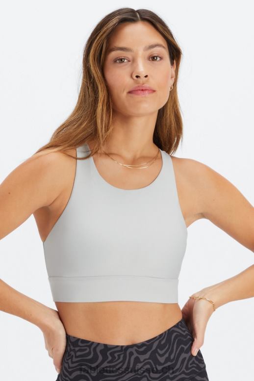 femmes soutien-gorge de sport anti-rebond 90 B0B6R1341 gris minéral Fabletics