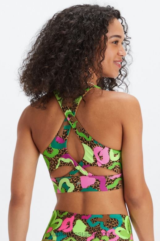 femmes soutien-gorge de sport anti-rebond 91 B0B6R1342 oasis tropicale Fabletics