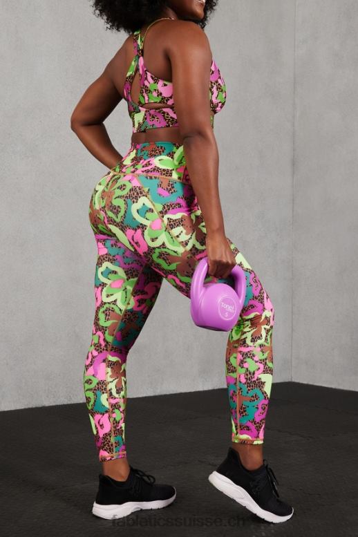 femmes soutien-gorge de sport anti-rebond 91 B0B6R1342 oasis tropicale Fabletics