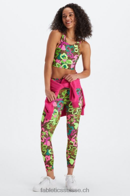 femmes soutien-gorge de sport anti-rebond 91 B0B6R1342 oasis tropicale Fabletics