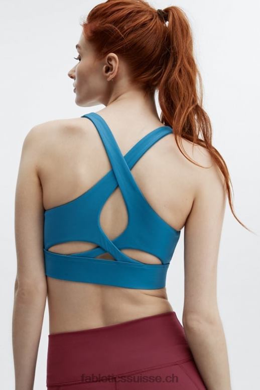 femmes soutien-gorge de sport anti-rebond 92 B0B6R1351 vague océanique Fabletics
