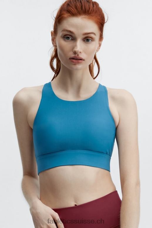 femmes soutien-gorge de sport anti-rebond 92 B0B6R1351 vague océanique Fabletics