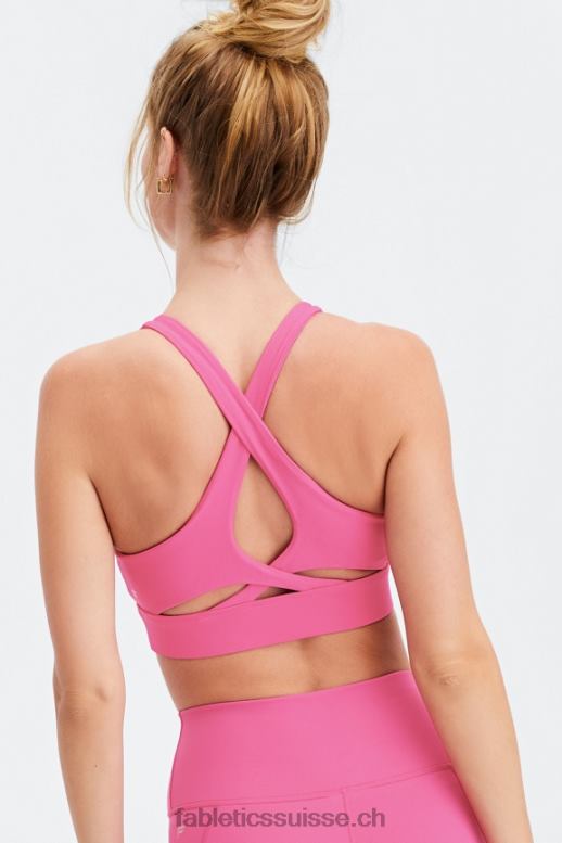 femmes soutien-gorge de sport anti-rebond 93 B0B6R1354 peluche rose Fabletics