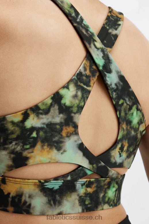 femmes soutien-gorge de sport anti-rebond 93 B0B6R1355 voyage tie-dye Fabletics
