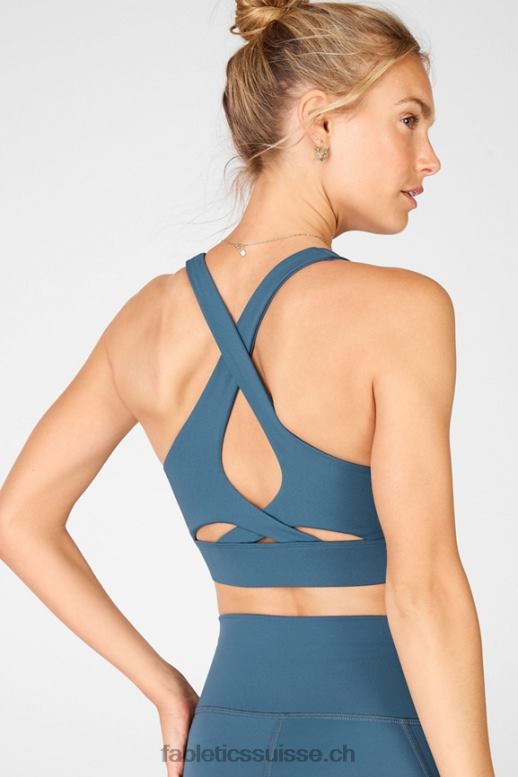 femmes soutien-gorge de sport anti-rebond 94 B0B6R1361 bleu céleste Fabletics