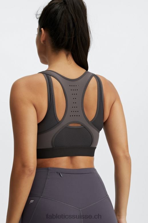 femmes soutien-gorge de sport de course à impact élevé elsie B0B6R1420 gris moyen/fantôme Fabletics