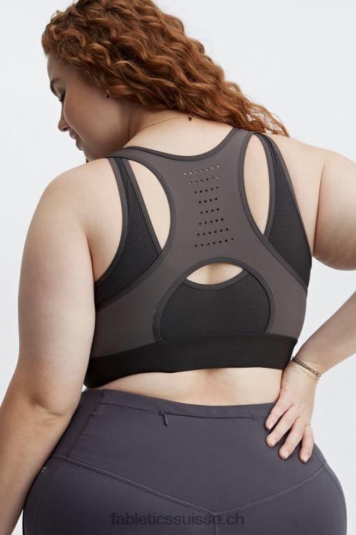 femmes soutien-gorge de sport de course à impact élevé elsie B0B6R1421 gris moyen/fantôme Fabletics