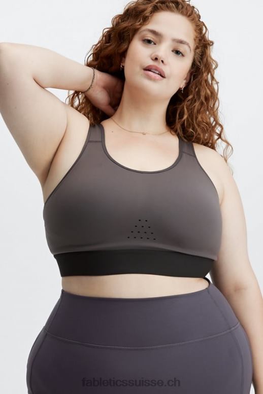 femmes soutien-gorge de sport de course à impact élevé elsie B0B6R1421 gris moyen/fantôme Fabletics