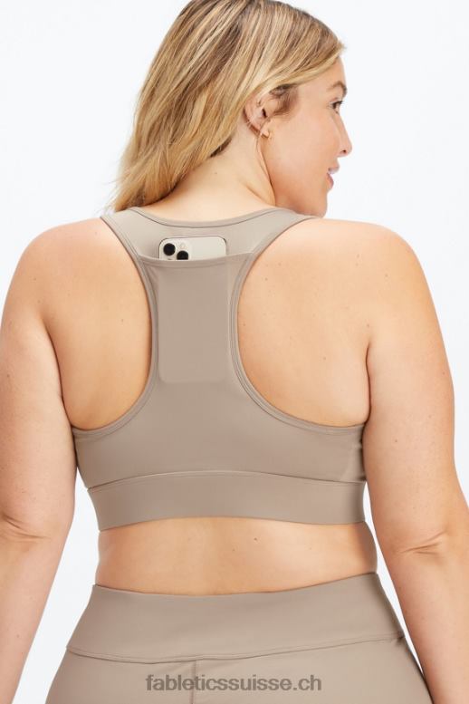 femmes soutien-gorge de sport à impact élevé Trinity Utility B0B6R1417 fumée Fabletics