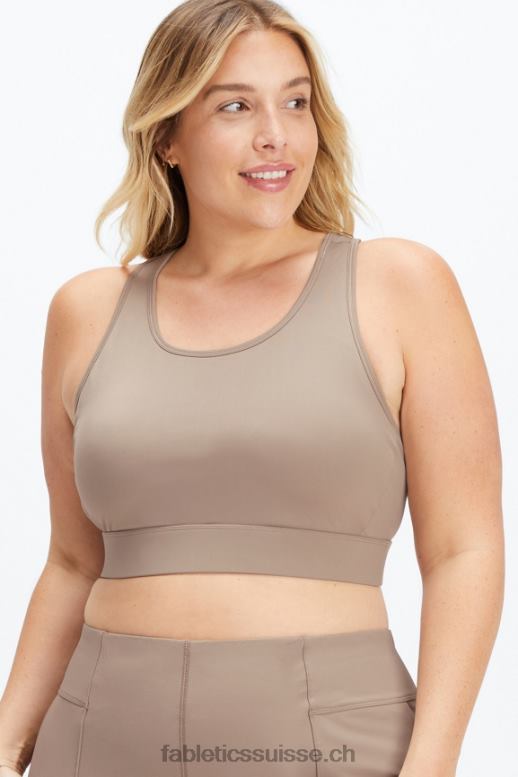 femmes soutien-gorge de sport à impact élevé Trinity Utility B0B6R1417 fumée Fabletics