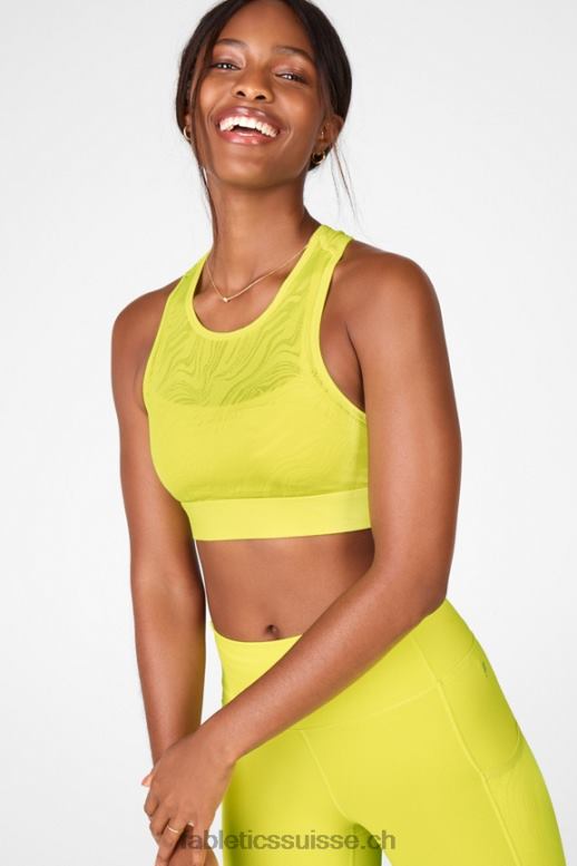 femmes soutien-gorge de sport à impact élevé aja shine B0B6R1443 zeste Fabletics