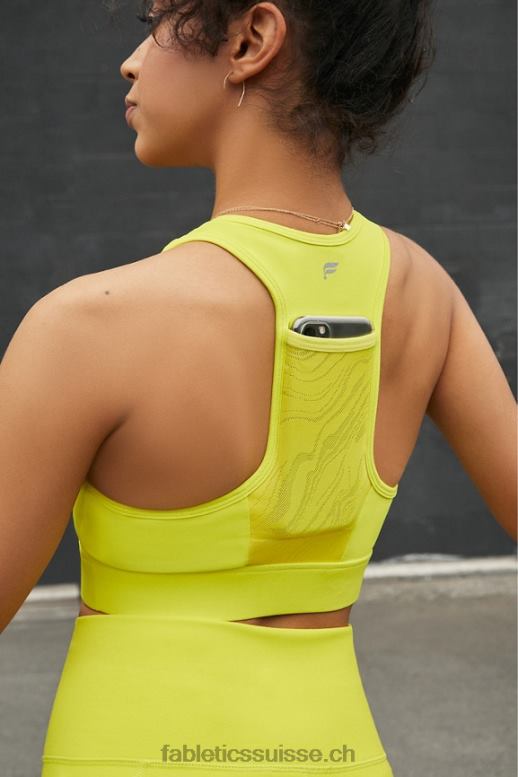 femmes soutien-gorge de sport à impact élevé aja shine B0B6R1444 zeste Fabletics
