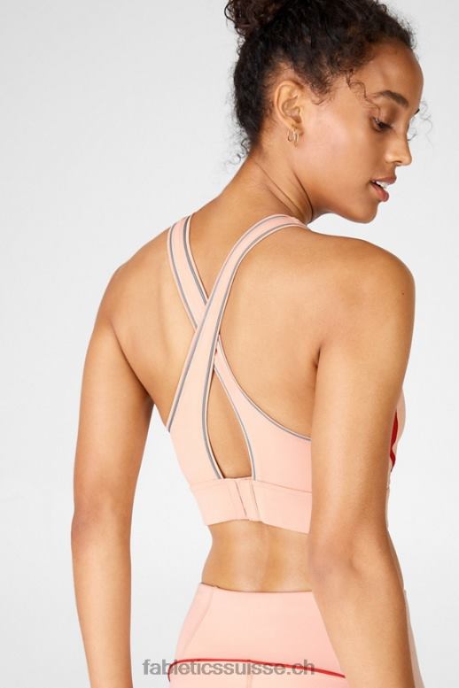 femmes soutien-gorge de sport à impact élevé brynn ii B0B6R1435 bois de santal/kaki/argent réfléchissant Fabletics