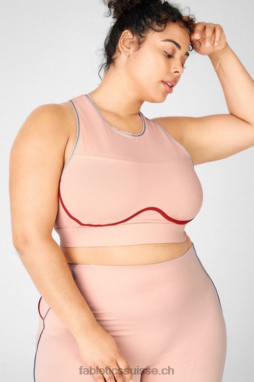 femmes soutien-gorge de sport à impact élevé brynn ii B0B6R1436 bois de santal/kaki/argent réfléchissant Fabletics