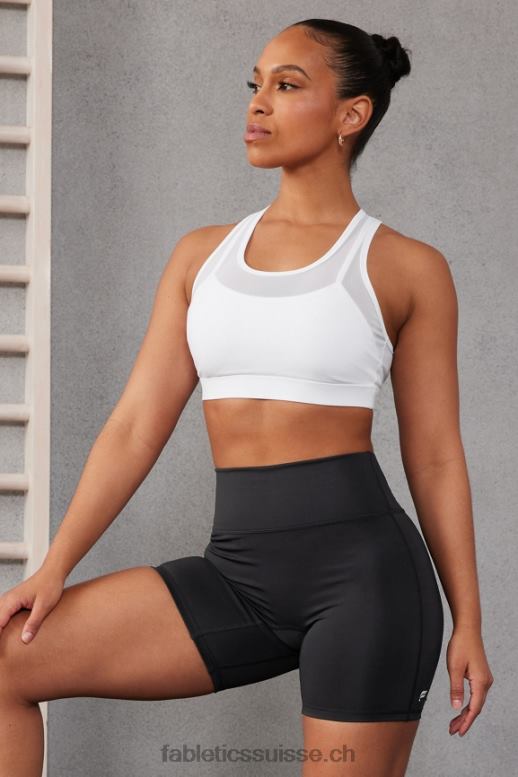 femmes soutien-gorge de sport à impact élevé faye B0B6R1384 blanc classique Fabletics