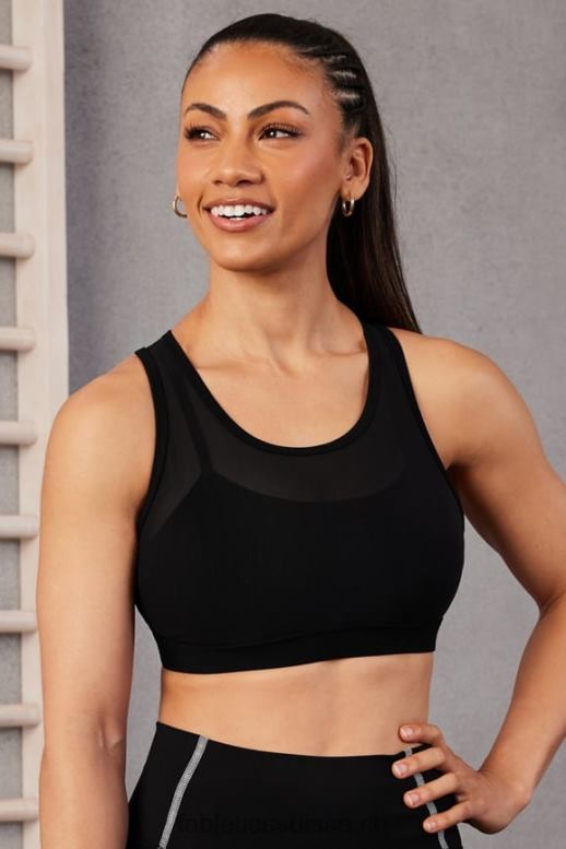 femmes soutien-gorge de sport à impact élevé faye B0B6R1385 noir Fabletics