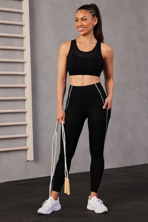 femmes soutien-gorge de sport à impact élevé faye B0B6R1385 noir Fabletics