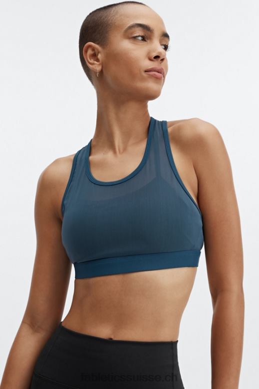 femmes soutien-gorge de sport à impact élevé faye B0B6R1387 nova bleue Fabletics