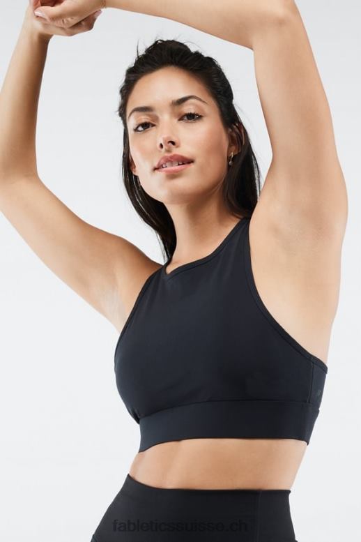 femmes soutien-gorge de sport à impact élevé siena B0B6R1430 noir Fabletics