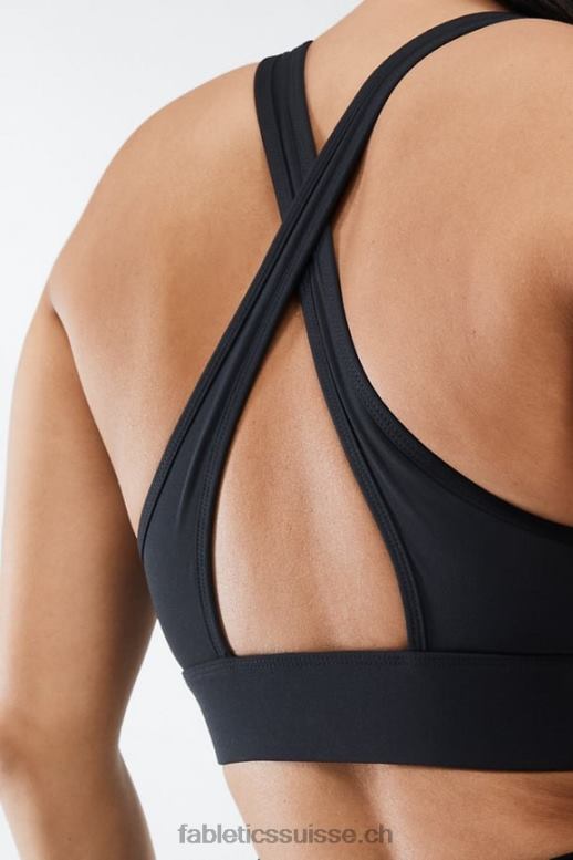 femmes soutien-gorge de sport à impact élevé siena B0B6R1430 noir Fabletics
