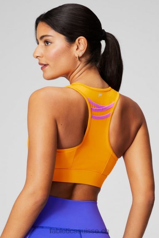 femmes soutien-gorge de sport à impact élevé trinity 95 B0B6R1364 soleil d\'après-midi/évasion rose/graphique Fabletics