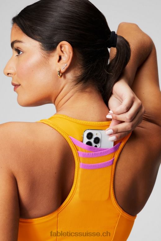 femmes soutien-gorge de sport à impact élevé trinity 95 B0B6R1364 soleil d\'après-midi/évasion rose/graphique Fabletics