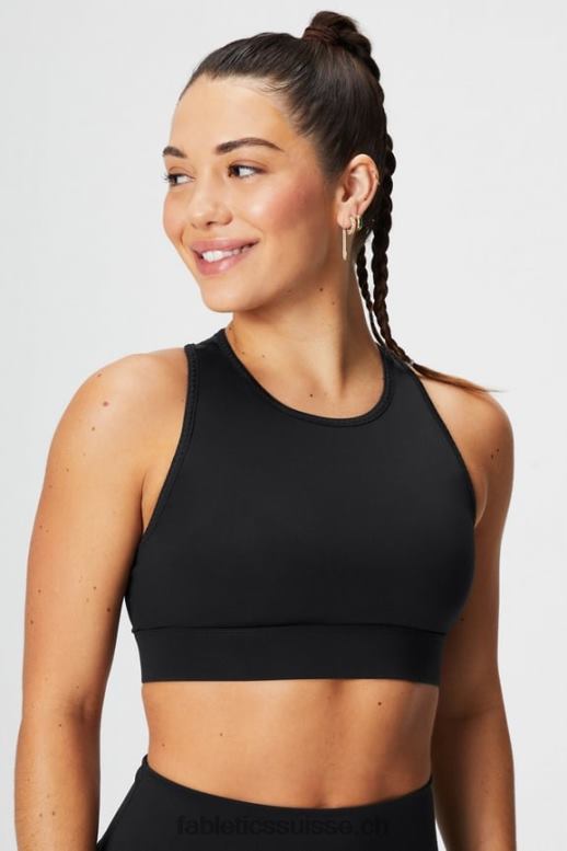 femmes soutien-gorge de sport à impact élevé trinity 96 B0B6R1369 guépard noir/ondé Fabletics