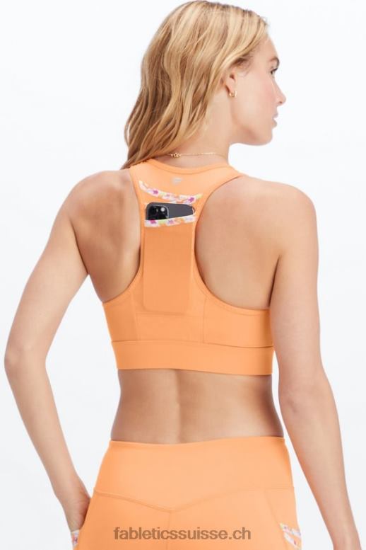 femmes soutien-gorge de sport à impact élevé trinity 96 B0B6R1370 souci/nouvelle vague florale Fabletics