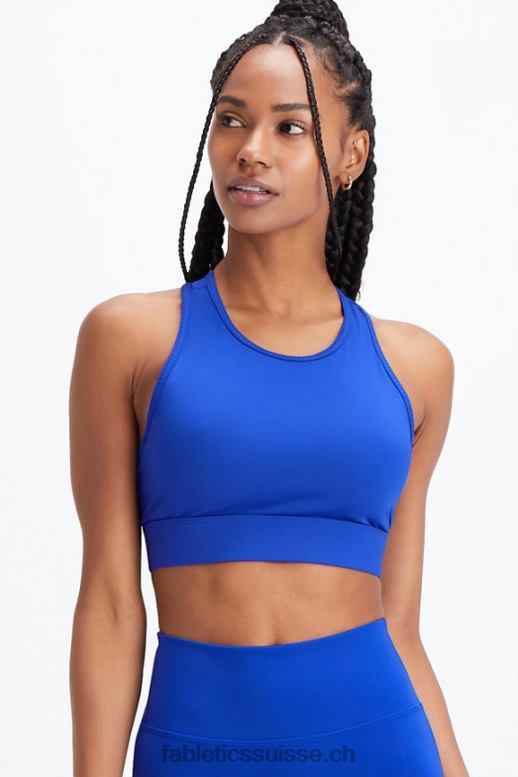femmes soutien-gorge de sport à impact élevé trinity 96 B0B6R1371 bleu classique Fabletics