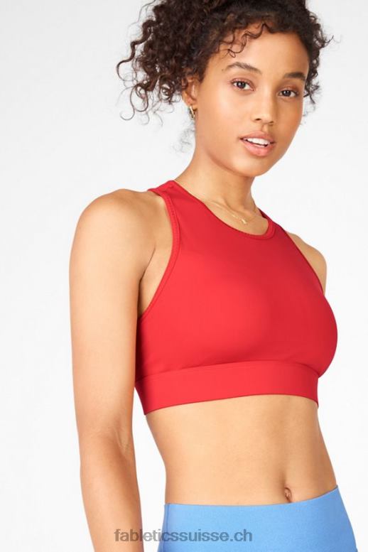 femmes soutien-gorge de sport à impact élevé trinity 98 B0B6R1380 vermillon Fabletics