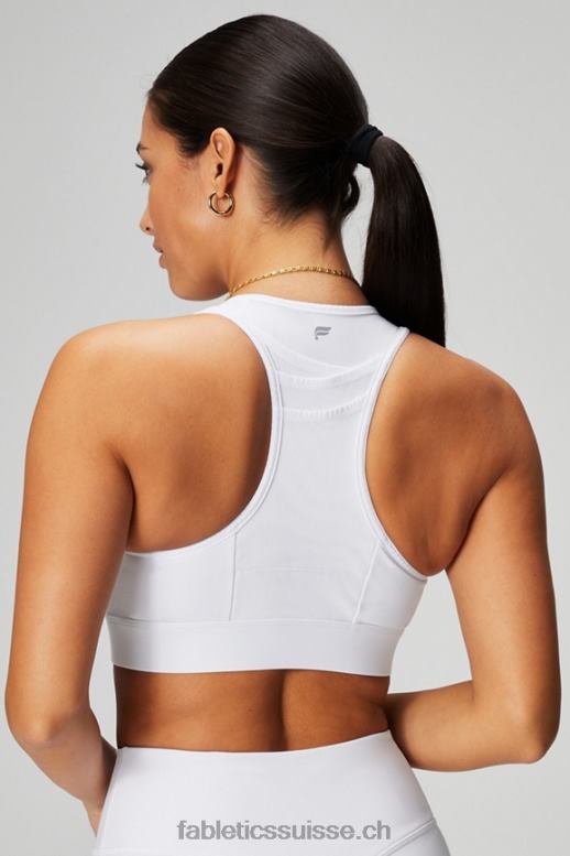 femmes soutien-gorge de sport à impact élevé trinity 98 B0B6R1381 blanc classique Fabletics