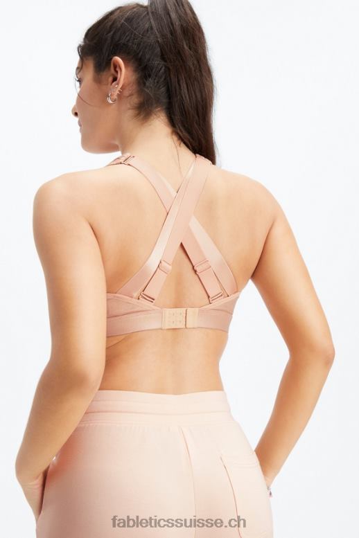 femmes soutien-gorge de sport réglable à fort impact belle irisé B0B6R1402 éclat de teinte rose Fabletics