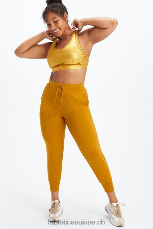 femmes soutien-gorge de sport réglable à fort impact belle irisé B0B6R1403 éclat bronze foncé Fabletics