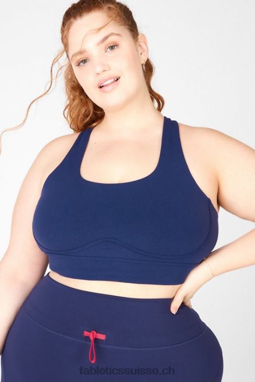femmes brassière de sport freya en maille sculpturale B0B6R1902 abîme/vermillon Fabletics