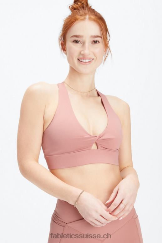 femmes brassière de sport oasis twist 110 B0B6R1725 canyon rose Fabletics