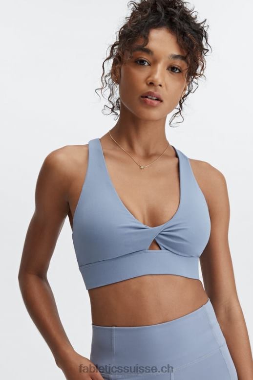 femmes brassière de sport oasis twist 110 B0B6R1726 jean délavé Fabletics