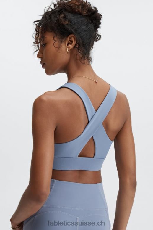 femmes brassière de sport oasis twist 110 B0B6R1726 jean délavé Fabletics