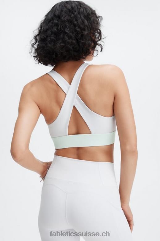 femmes brassière de sport oasis twist 110 B0B6R1728 gris doux/glaçon Fabletics