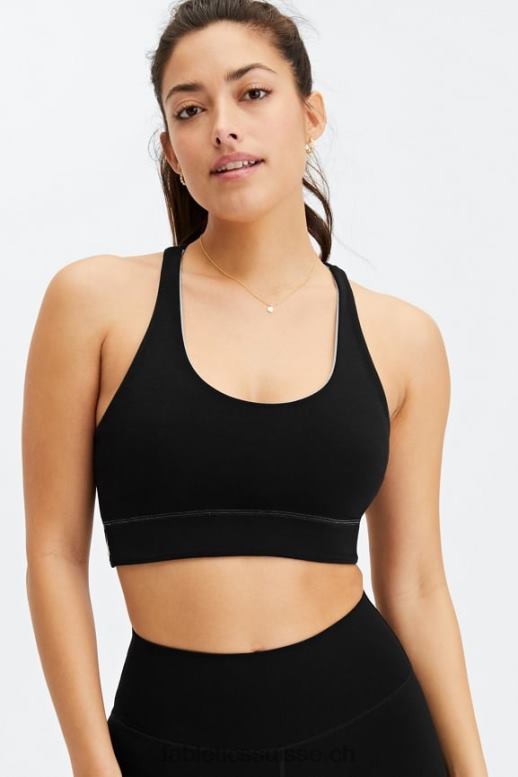 femmes brassière de sport réversible simone sculptknit B0B6R1860 nuage de pluie/noir Fabletics