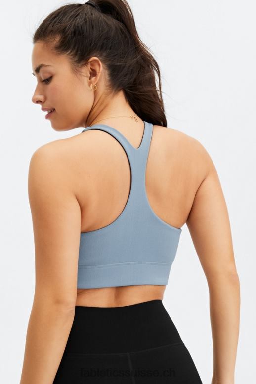 femmes brassière de sport réversible simone sculptknit B0B6R1860 nuage de pluie/noir Fabletics